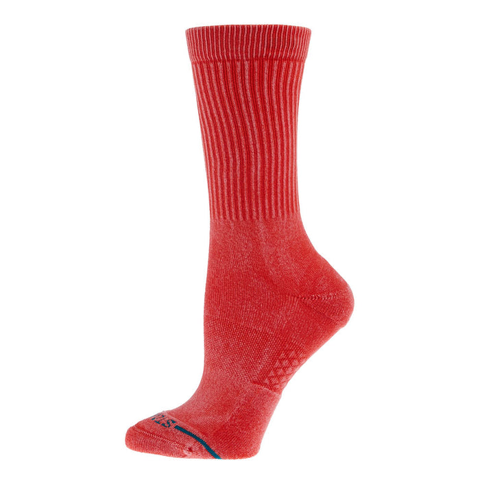 Stance Unisex Icon Dyed Coral Crew Socks