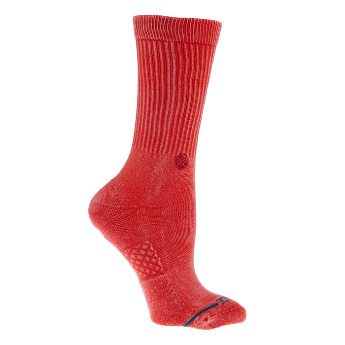 Stance Unisex Icon Dyed Coral Crew Socks