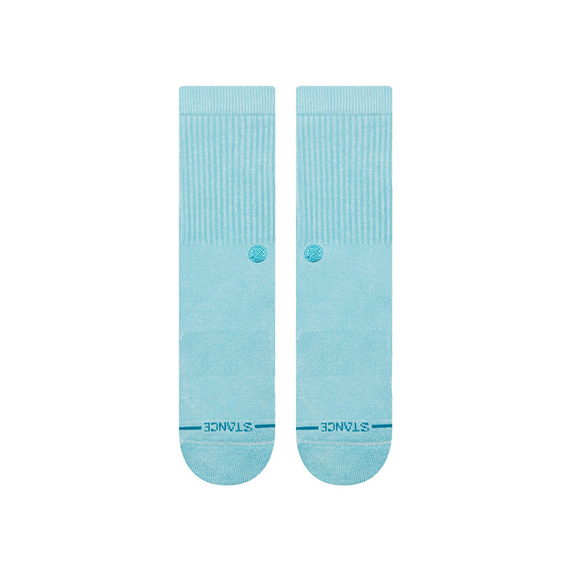 Stance Unisex Icon Dyed Electric Blue Crew Socks