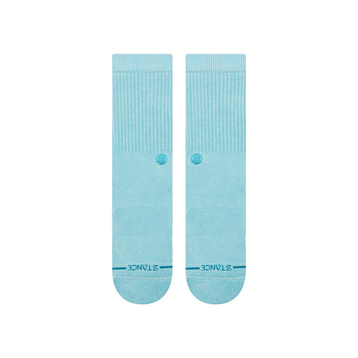 Stance Unisex Icon Dyed Electric Blue Crew Socks