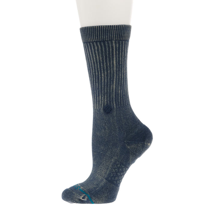 Stance Unisex Icon Dyed Slate Blue Crew Socks