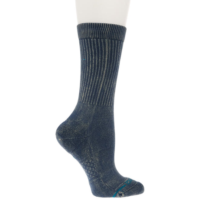 Stance Unisex Icon Dyed Slate Blue Crew Socks