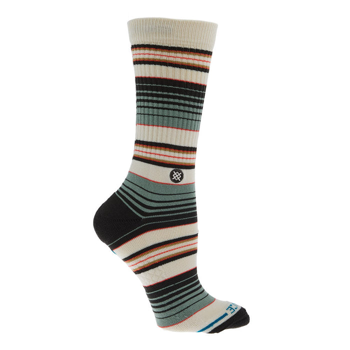 Stance Unisex Rockford Sage and Coral Crew Socks