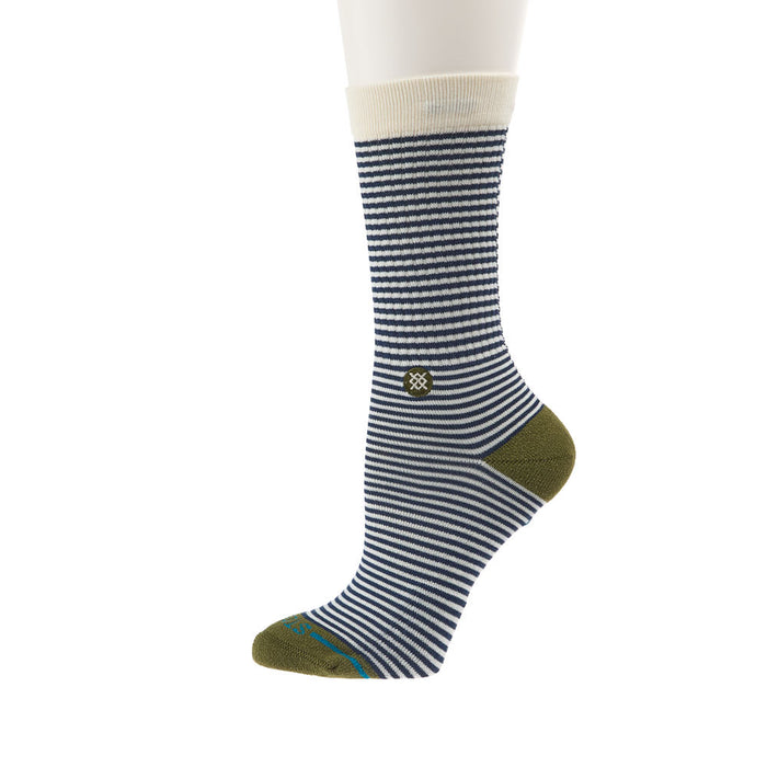 Stance Unisex Mini Bar Olive Crew Socks