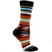 Stance Unisex Baron Black Crew Socks