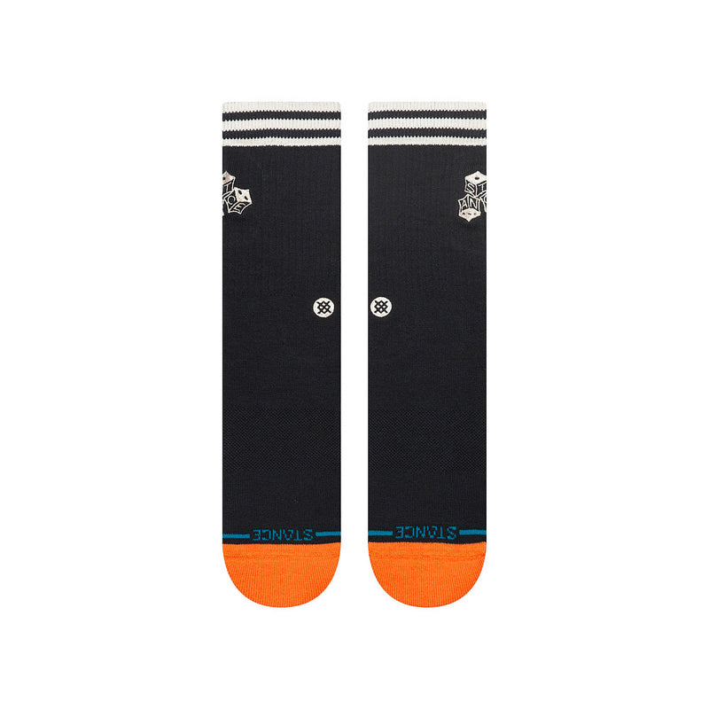 Stance Unisex High Roller Black Crew Socks