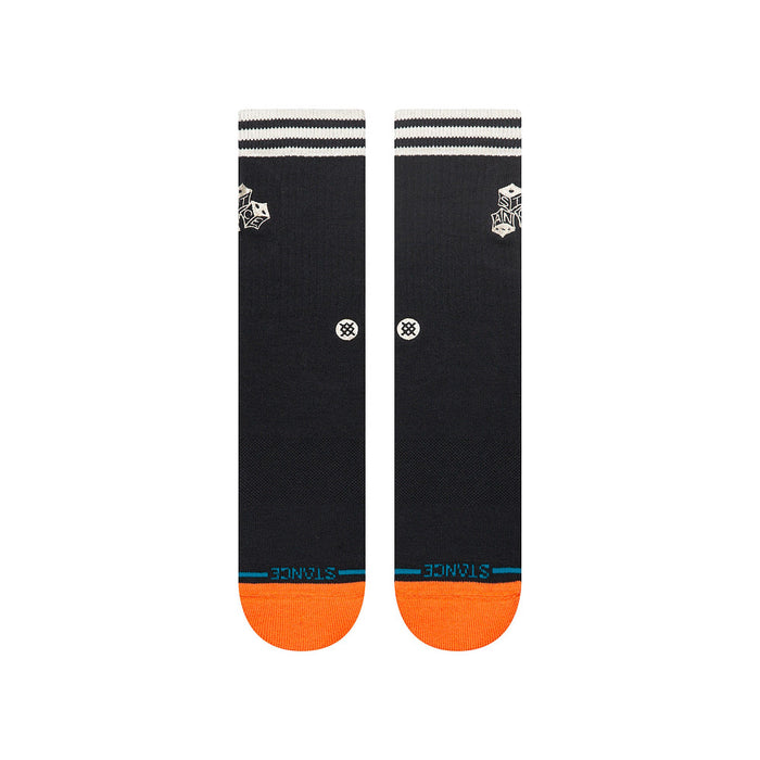 Stance Unisex High Roller Black Crew Socks