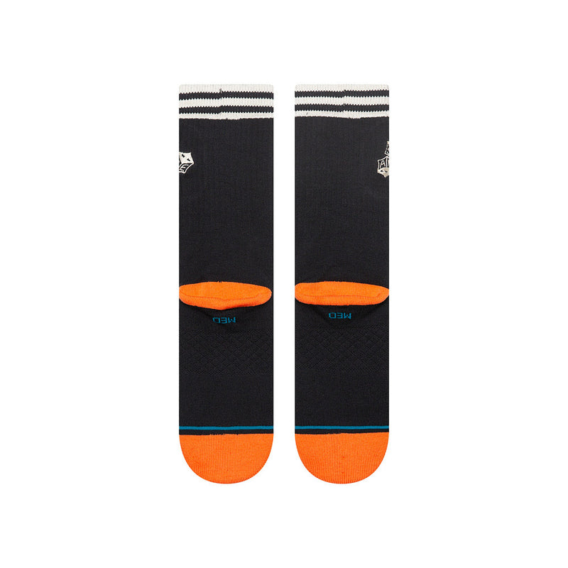 Stance Unisex High Roller Black Crew Socks