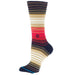 Stance Unisex Pinnacle Stripes Casual Mid Cushion Crew Sock
