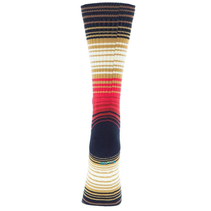 Stance Unisex Pinnacle Stripes Casual Mid Cushion Crew Sock