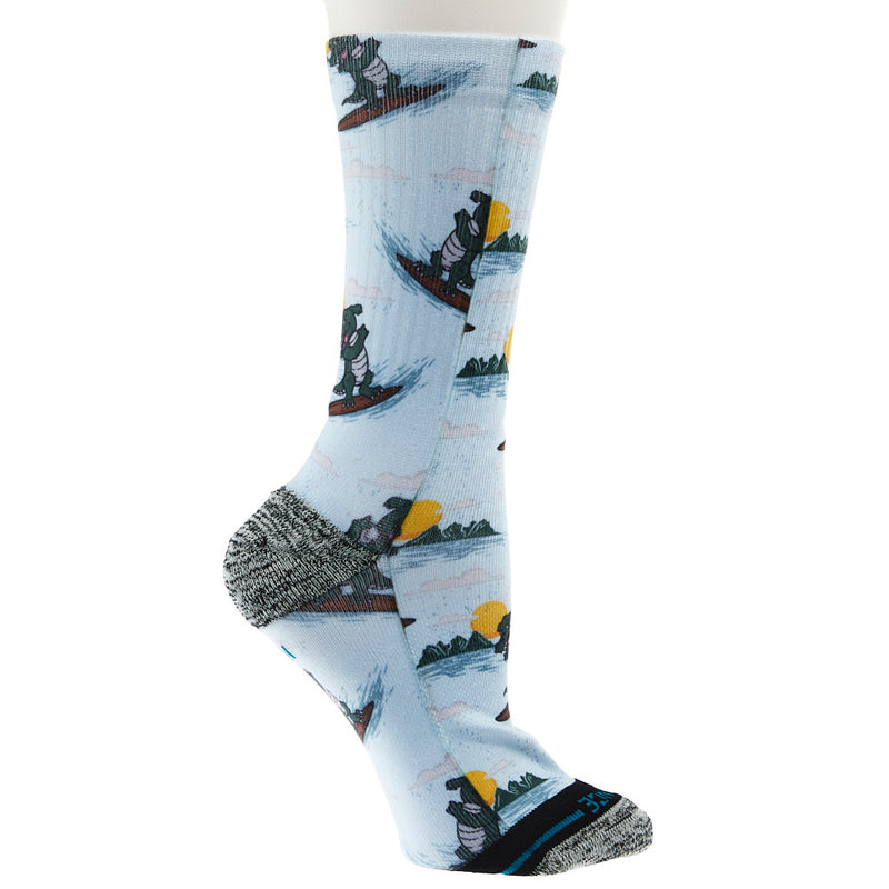 Stance Unisex Surfing Santa Blue Crew Socks