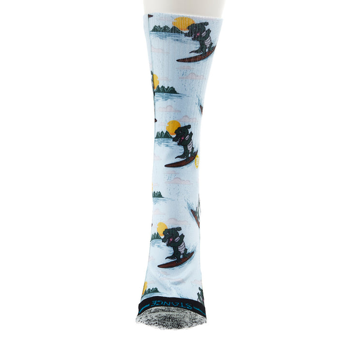 Stance Unisex Surfing Santa Blue Crew Socks