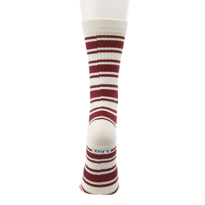 Stance Unisex Cabin Days Red and White Crew Socks