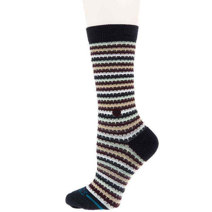 Stance Unisex Chiclets Waffle Knit Navy Crew Socks