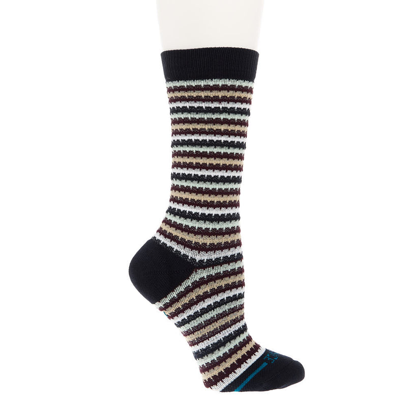 Stance Unisex Chiclets Waffle Knit Navy Crew Socks