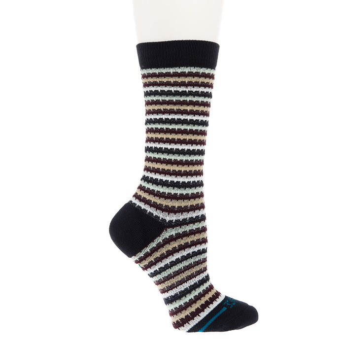Stance Unisex Chiclets Waffle Knit Navy Crew Socks