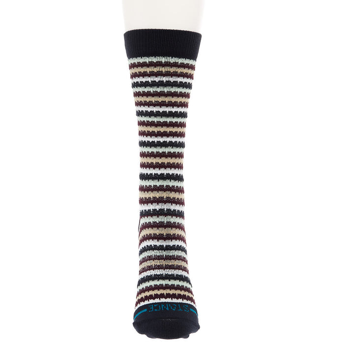 Stance Unisex Chiclets Waffle Knit Navy Crew Socks