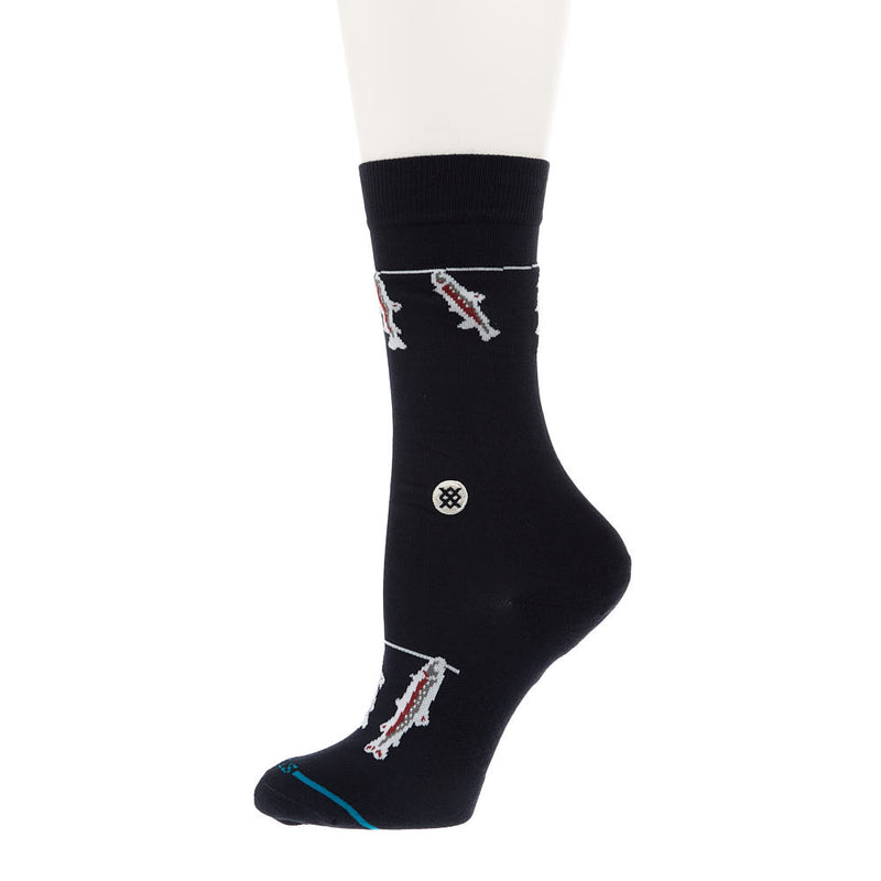 Stance Unisex Gone Fishin Navy Crew Socks