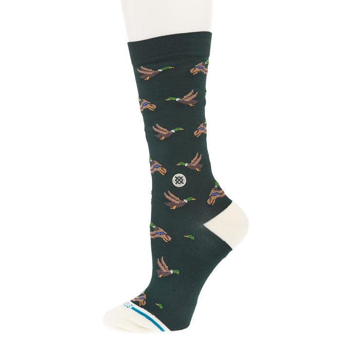 Stance Unisex Huntin Pine Green Crew Socks