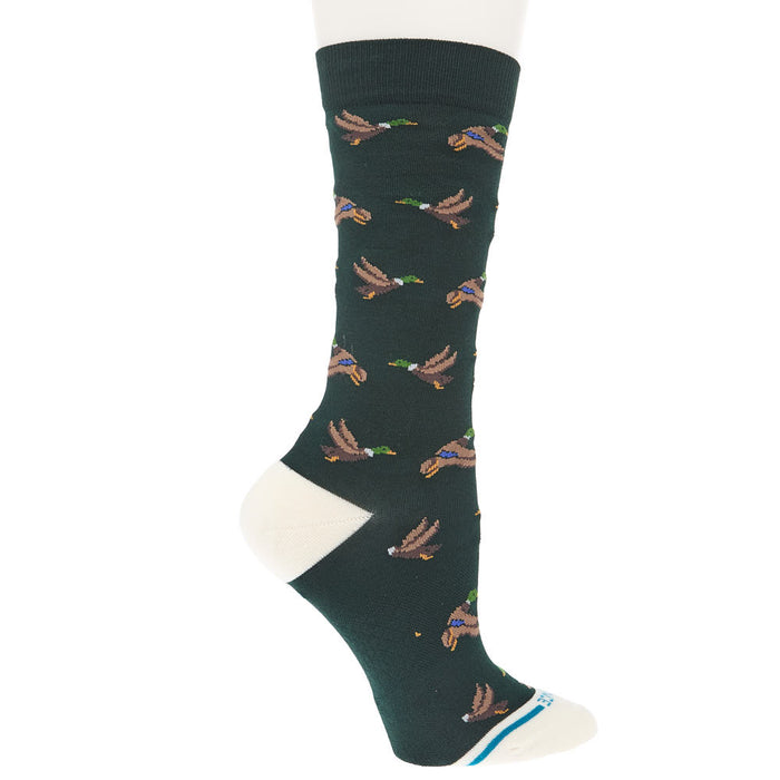 Stance Unisex Huntin Pine Green Crew Socks