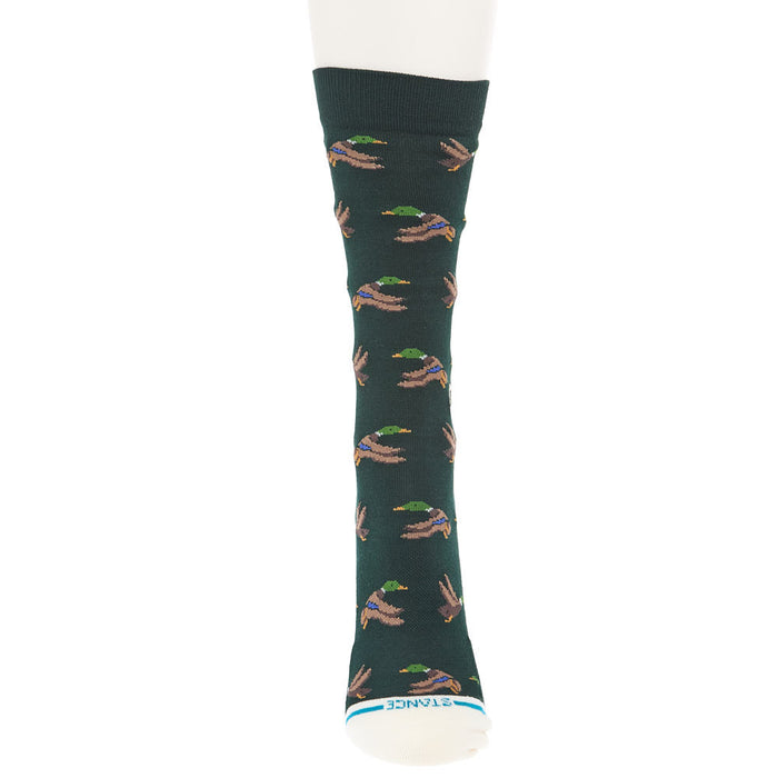 Stance Unisex Huntin Pine Green Crew Socks