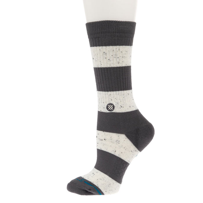 Stance Unisex Nep Stripe Grey Crew Socks