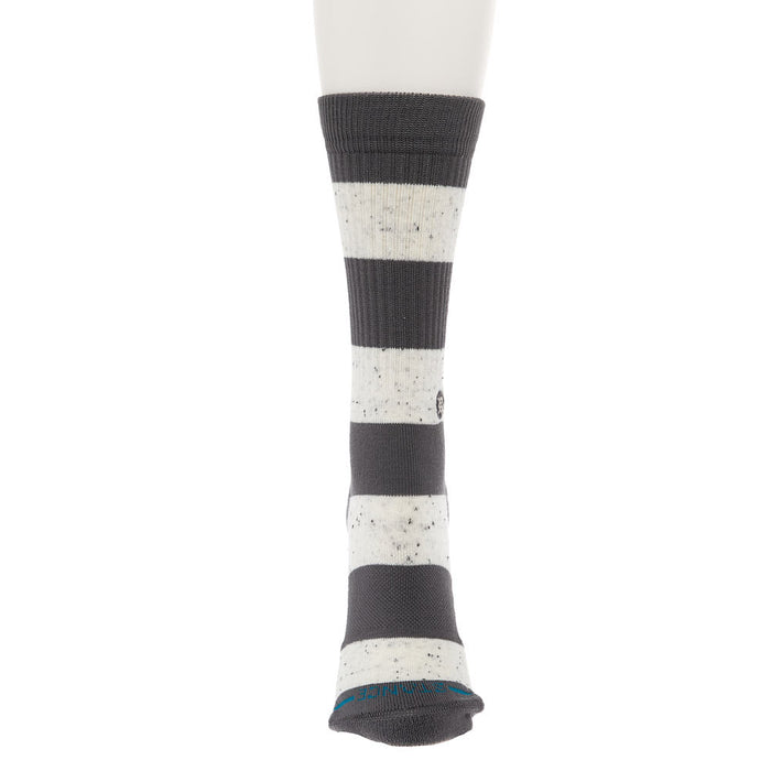 Stance Unisex Nep Stripe Grey Crew Socks