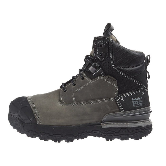 Timberland Pro Men's Boondock Ultralight Waterproof 6 In Grey Comp Toe Work Boot