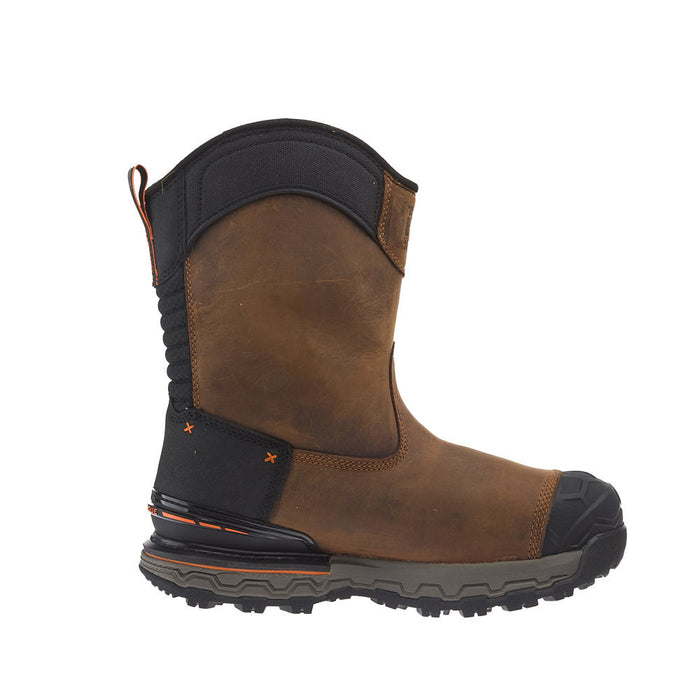 Timberland Pro Men's Boondock Ultralight Waterproof 8in Brown Comp Toe Work Boot