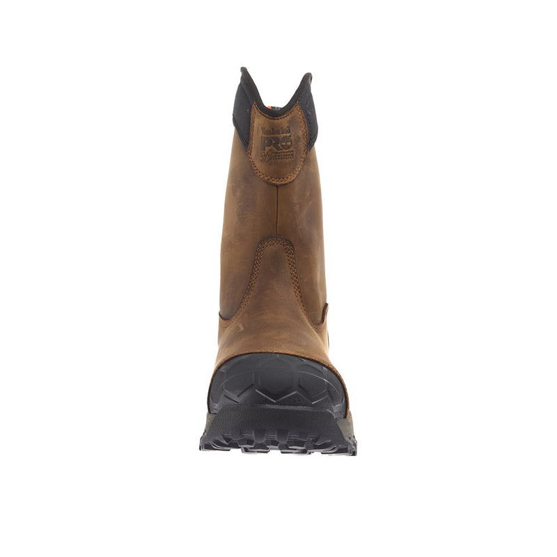 Timberland Pro Men's Boondock Ultralight Waterproof 8in Brown Comp Toe Work Boot