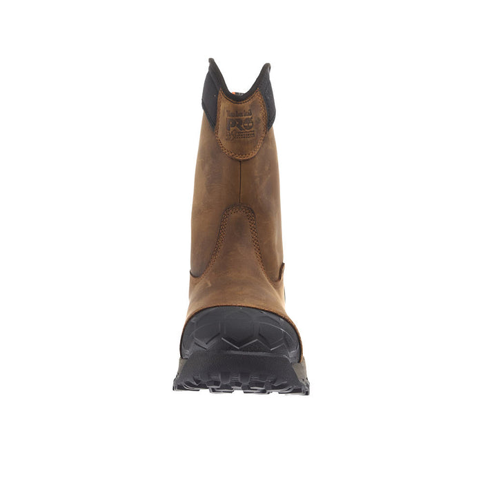Timberland Pro Men's Boondock Ultralight Waterproof 8in Brown Comp Toe Work Boot