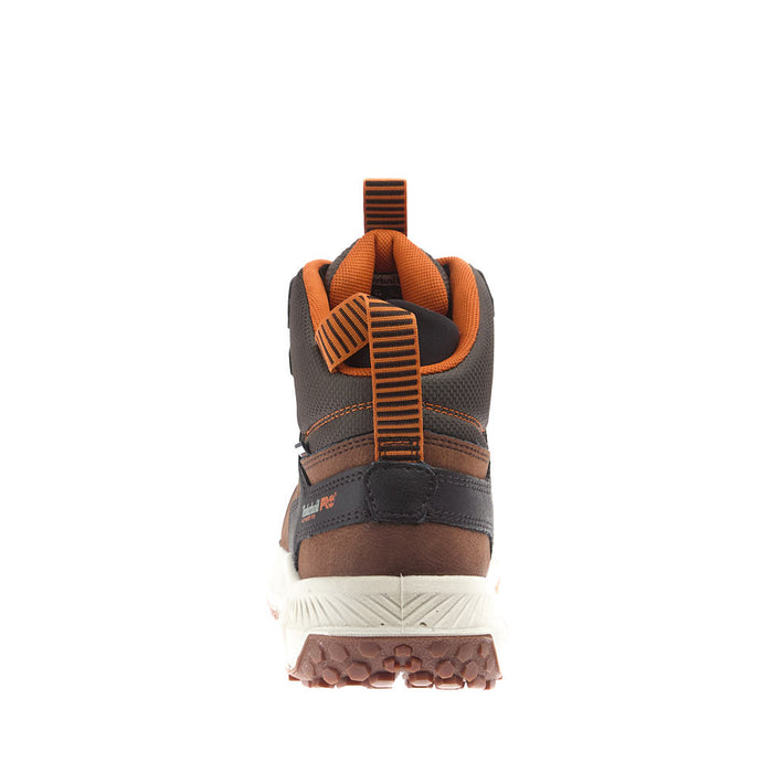Timberland Pro Men's Tempe 6in Waterof Brown Alloy Toe Lace Up Work Boot