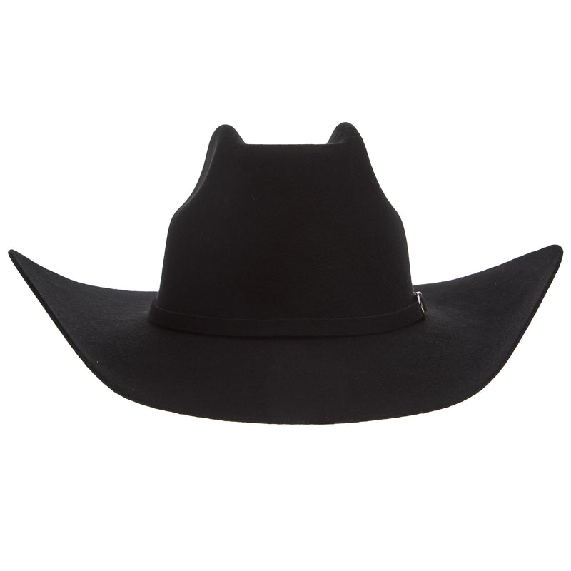 Ariat 2X Black Precreased Wool Hat 4.25in Brim Hat