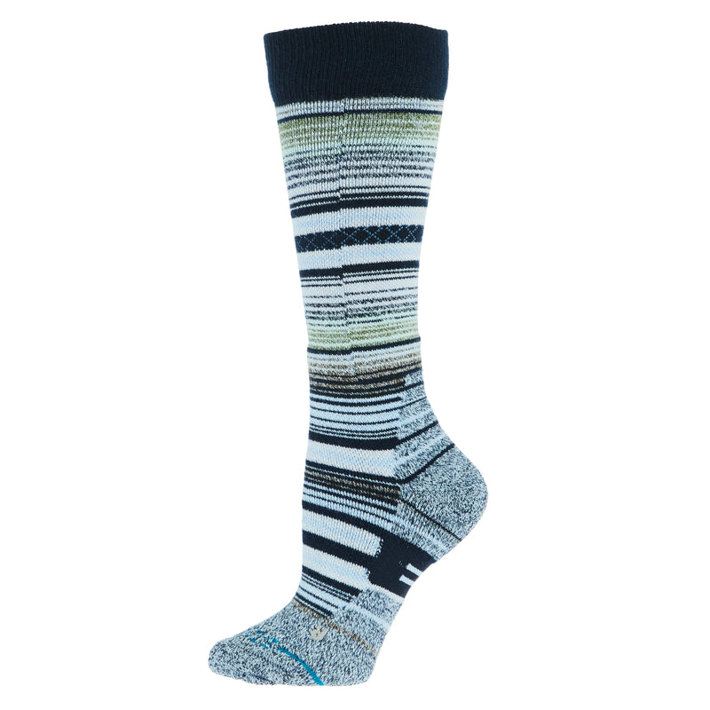 Stance Unisex Curren Navy Merino Wool Blend Snow Over The Calf Socks