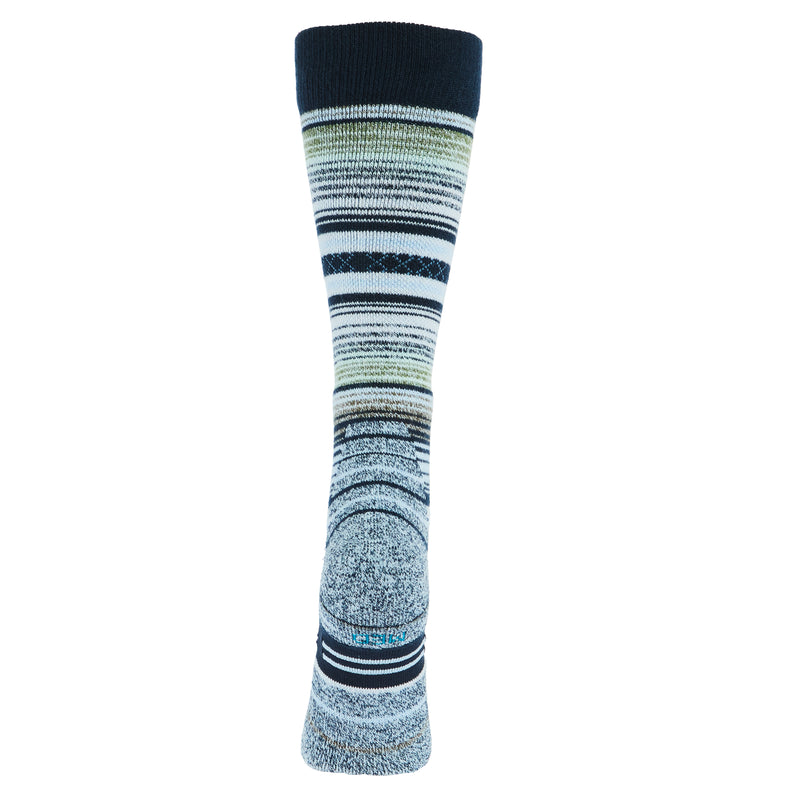 Stance Unisex Curren Navy Merino Wool Blend Snow Over The Calf Socks