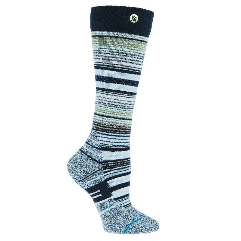 Stance Unisex Curren Navy Merino Wool Blend Snow Over The Calf Socks
