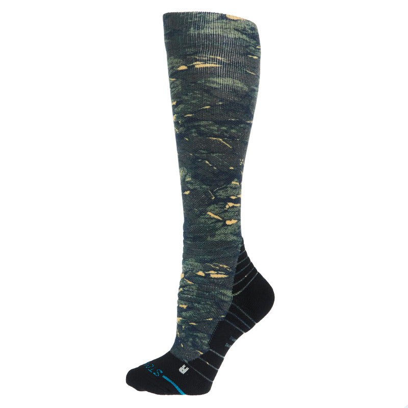 Stance Unisex Rompin Camo Mid Poly Snow Over The Calf Socks