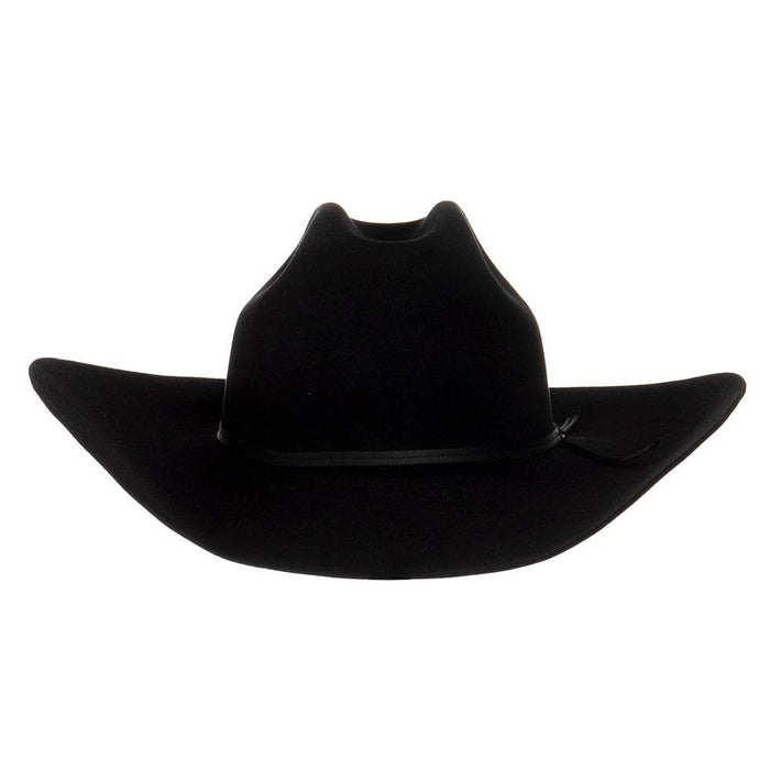 Ariat Black 6X 4 1/4in. Brim Cattleman's Precreased Felt Cowboy Hat A7630401
