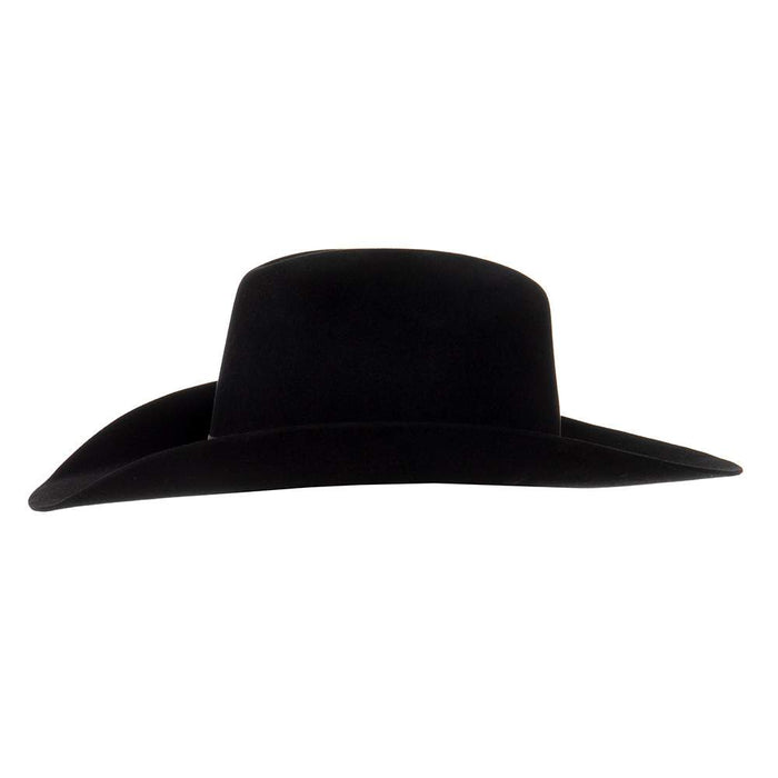 Ariat Black 6X 4 1/4in. Brim Cattleman's Precreased Felt Cowboy Hat A7630401