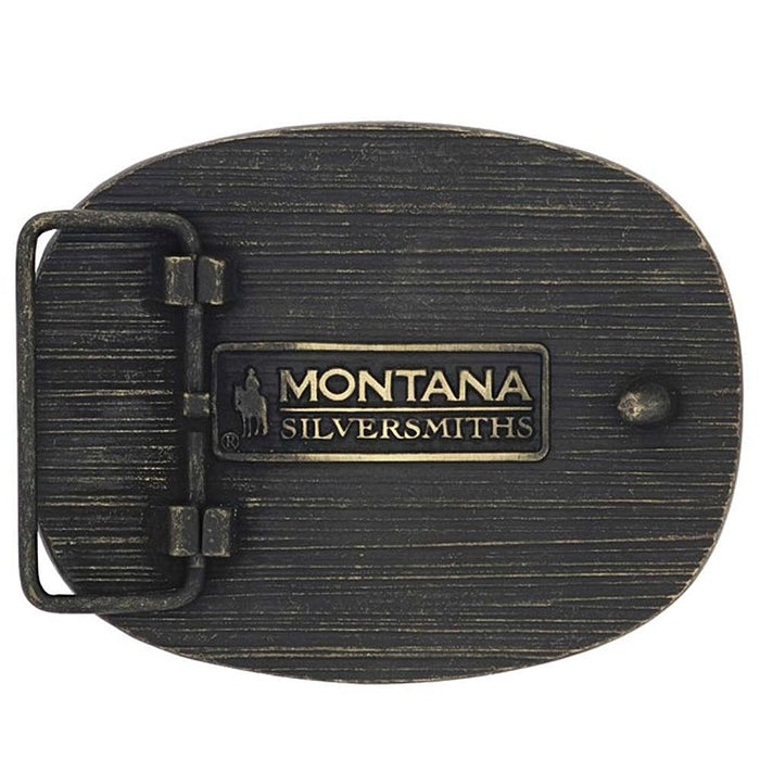 Montana Silversmiths Gadsden Snake Heritage Attitude Buckle
