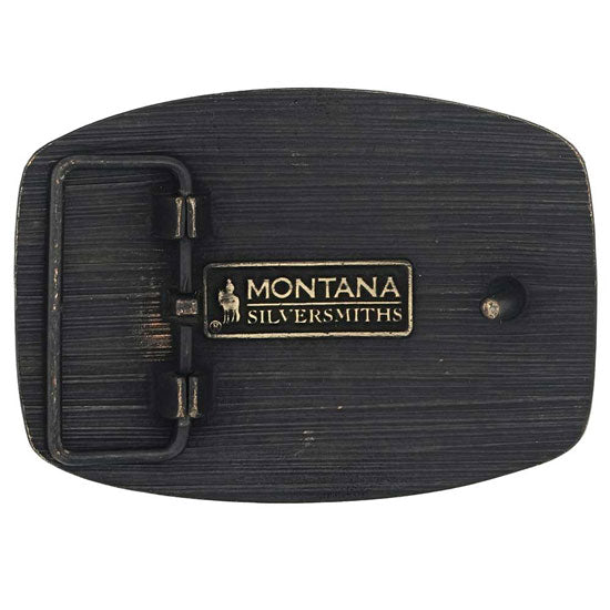 Montana Silversmiths Longhorn Legend Heritage Attitude Buckle