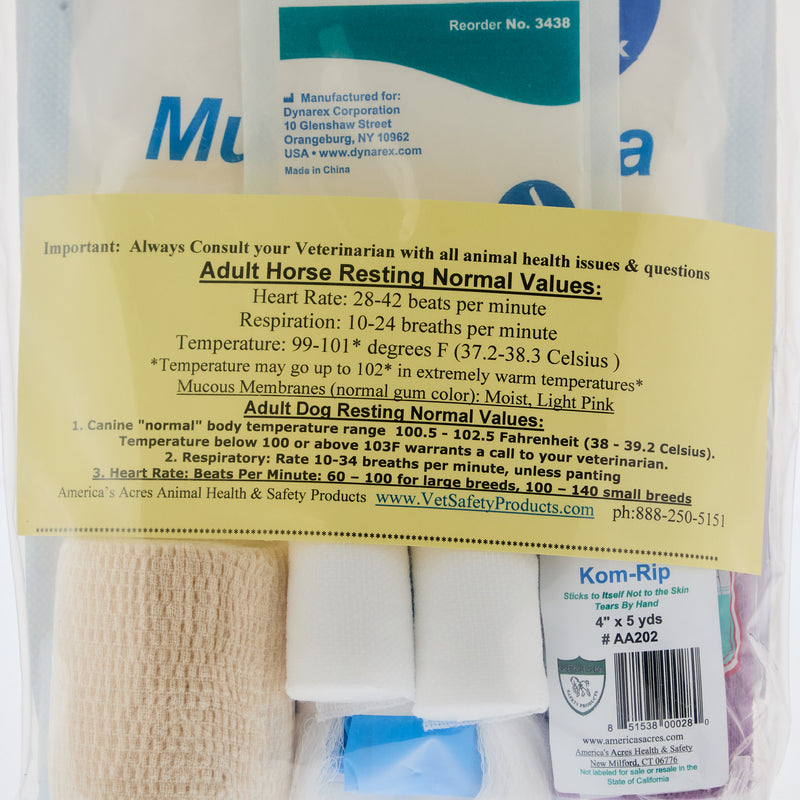 Americas Acres Wound and Trauma Bandage Pack
