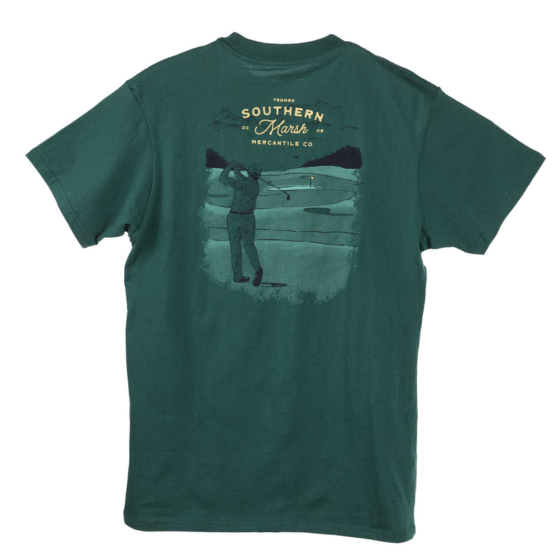 Southern Marsh Mens Champions Green Pin High Tee