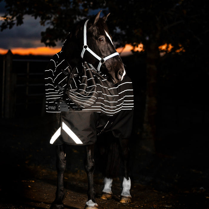 Horseware Ireland Amigo 1200D FieldSafe Reflectech Plus Turnout 250g