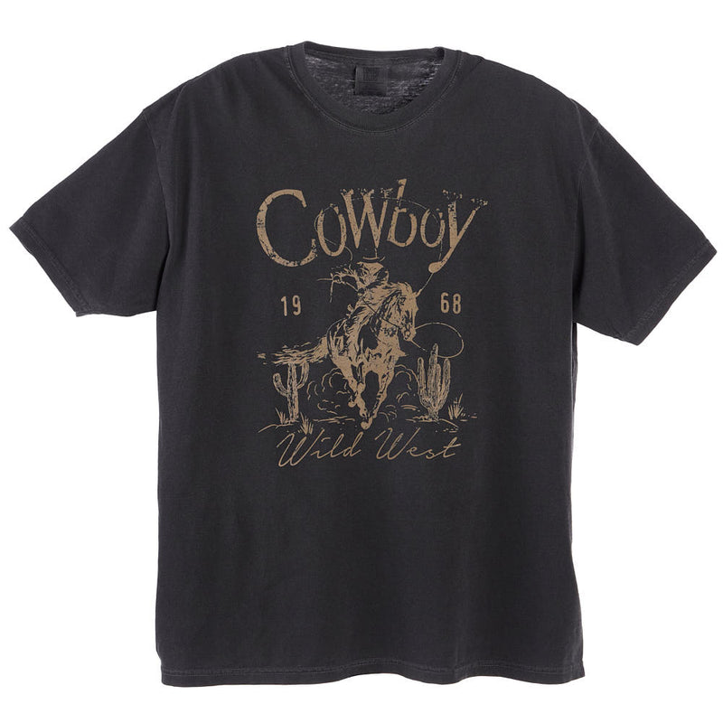 Dibs Apparel Women's Cowboy Wild West Pepper Tee