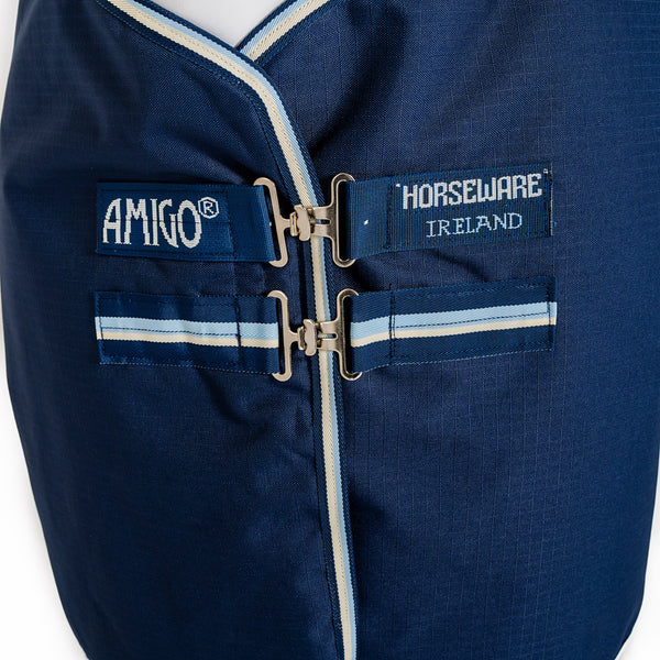 Horseware Amigo Isolatore Tappeto Stabile LightWeight Lite 100g Navy – Taglie 5'0 A 7'0