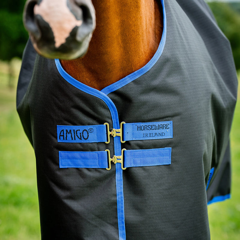Horseware Ireland Black Amigo Ripstop 900D Plus Turnout 200g