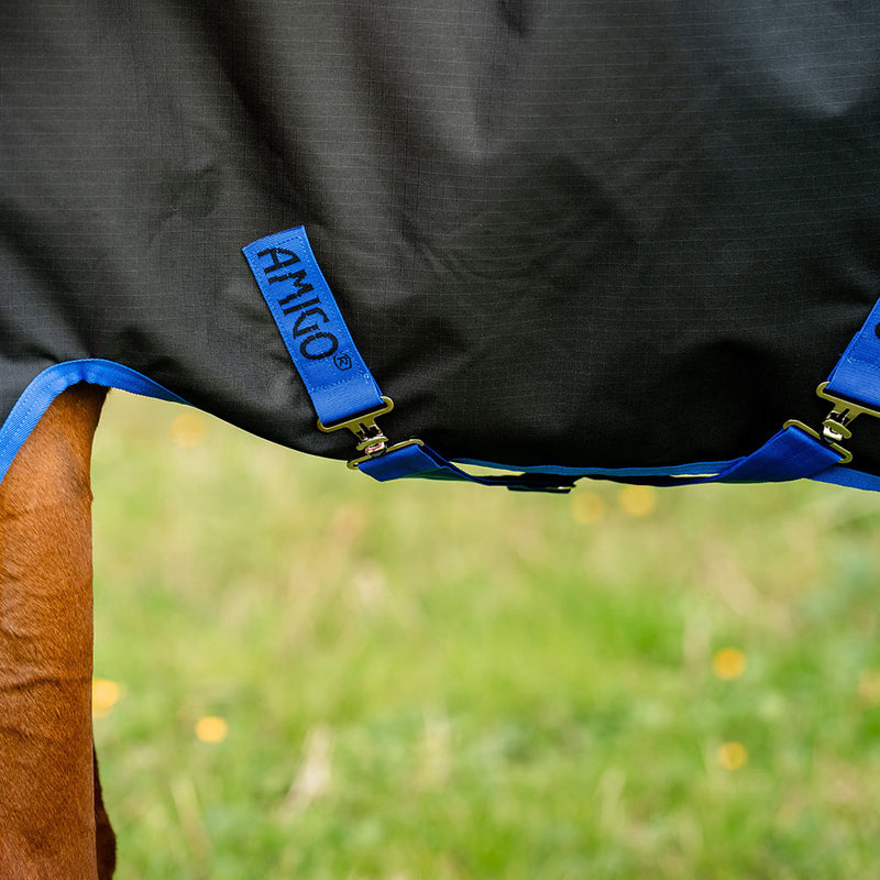 Horseware Ireland Black Amigo Ripstop 900D Plus Turnout 200g