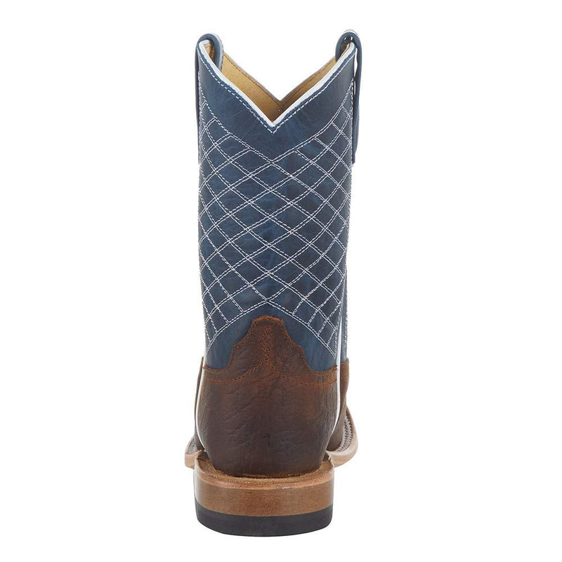Anderson Bean AB Kids Toast Bison Blue Lava Square Toe Boot