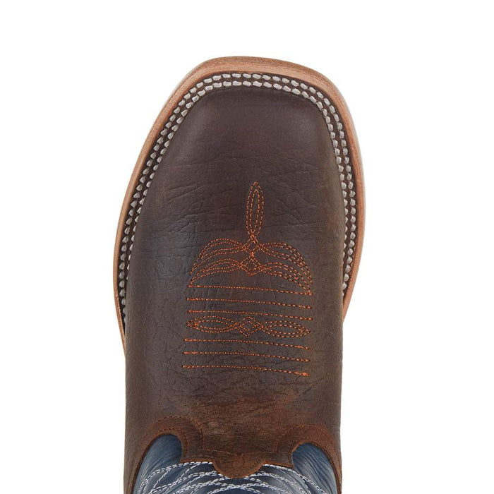 Anderson Bean AB Kids Toast Bison Blue Lava Square Toe Boot